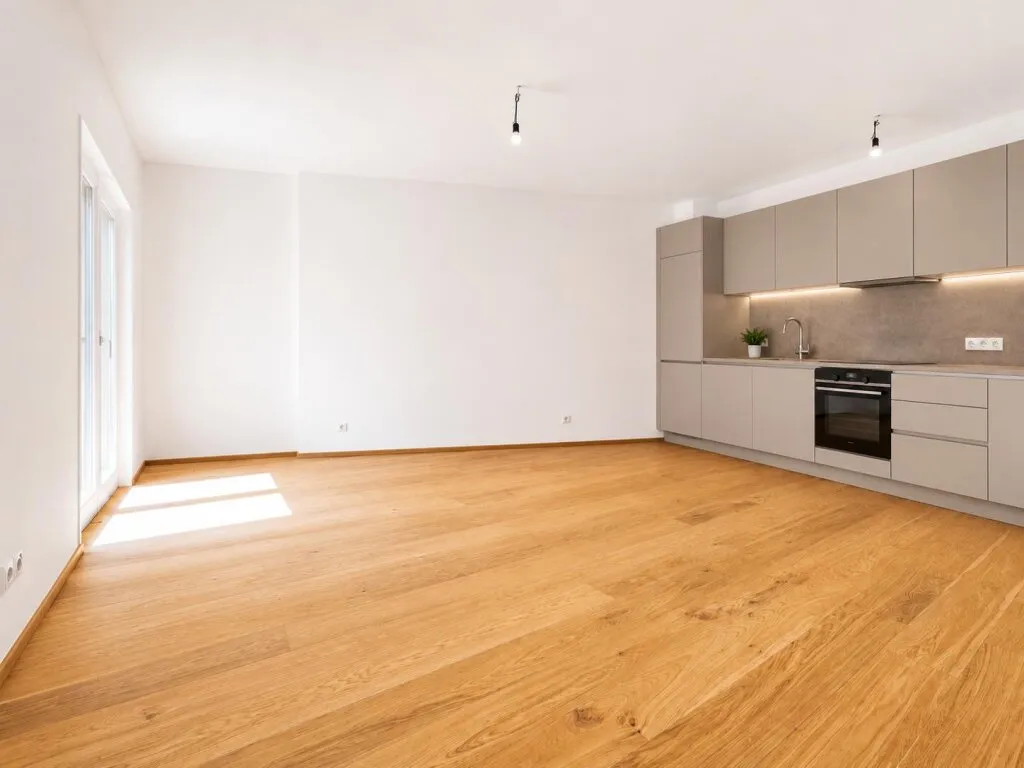 Modernes Büro mit Terrasse in Baden - 69m² Erstbezug, Terrasse, Fußbodenheizung! - Ansicht 2