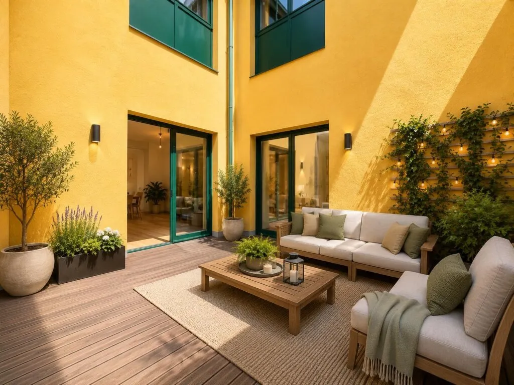 Modernes Büro mit Terrasse in Baden - 69m² Erstbezug, Terrasse, Fußbodenheizung! - Ansicht 3
