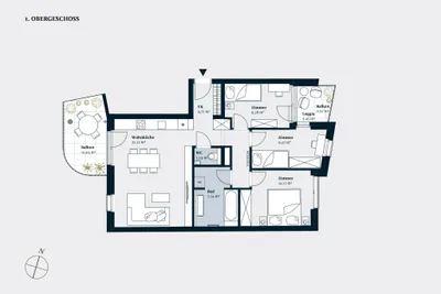 4-Zimmer-Wohnung kaufen in Wien – 76,59 m², € 599.200 – Bild 6 von 12