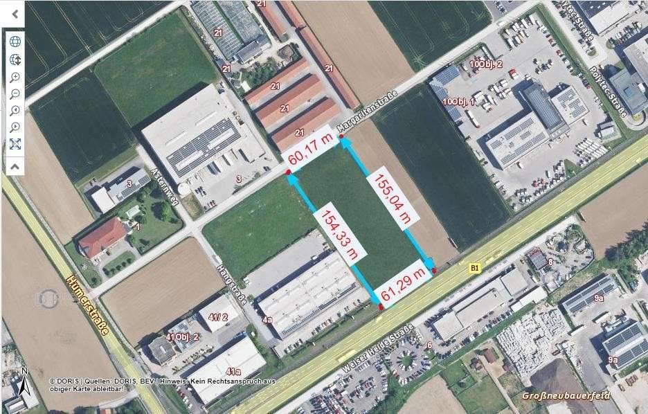 Grundstück mit B Widmung- wir bauen Ihre Wunschhalle auch für LOGISTIKER - Ansicht 3