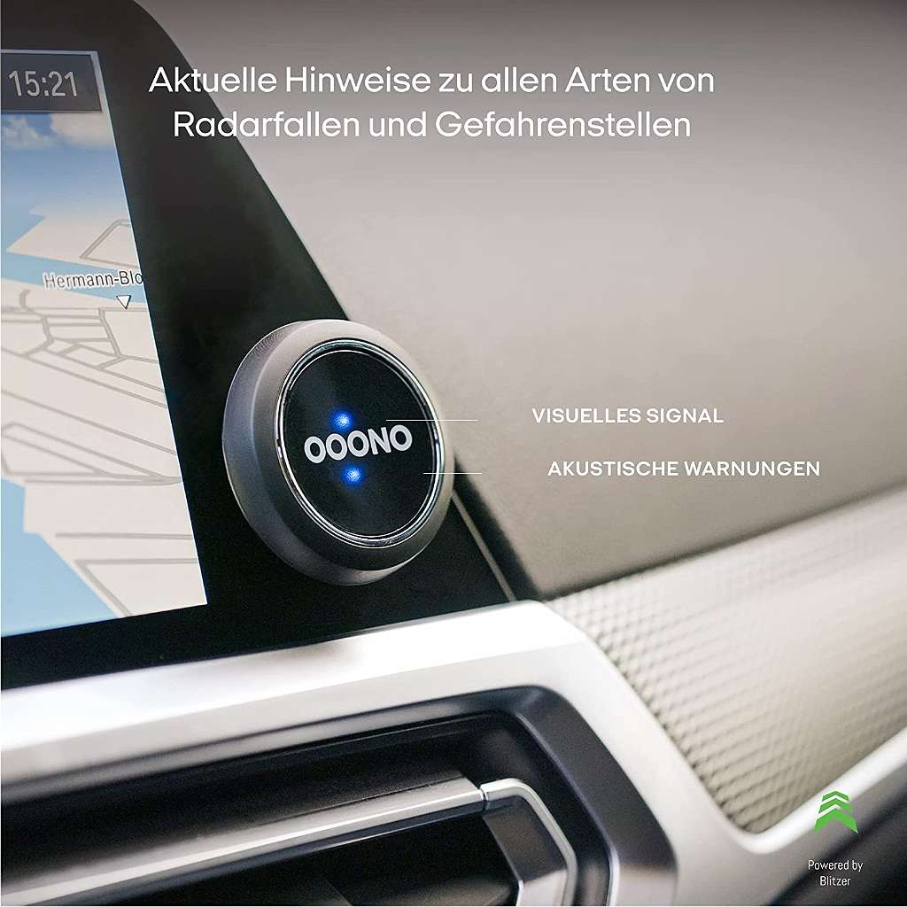 WINTER SALE - AKTION !! NUR NOCH WENIGE STÜCK LAGERND Premium-SET: OOONO  CO-DRIVER NO1 mit Magnet-Halter und 2 Ersatzbatterien SALE