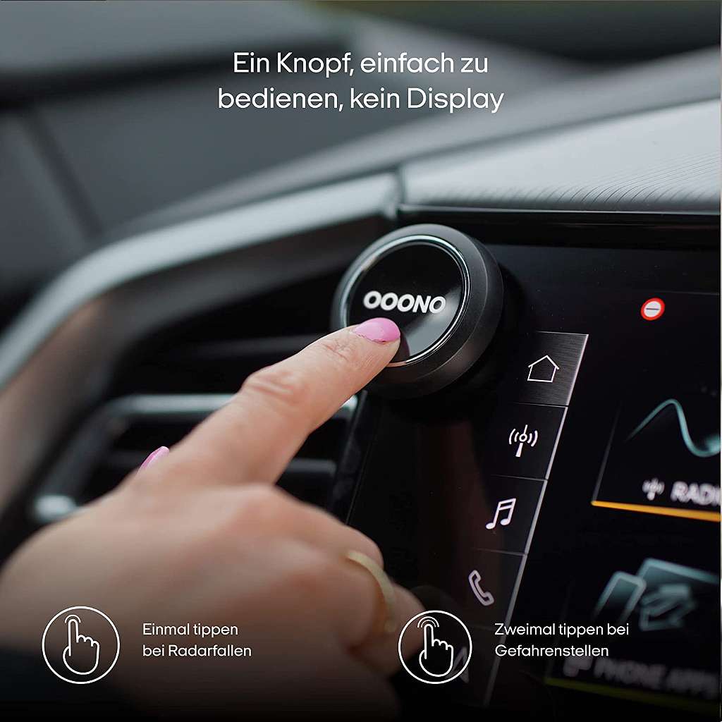 WINTER SALE - AKTION !! NUR NOCH WENIGE STÜCK LAGERND Premium-SET: OOONO  CO-DRIVER NO1 mit Magnet-Halter und 2 Ersatzbatterien SALE