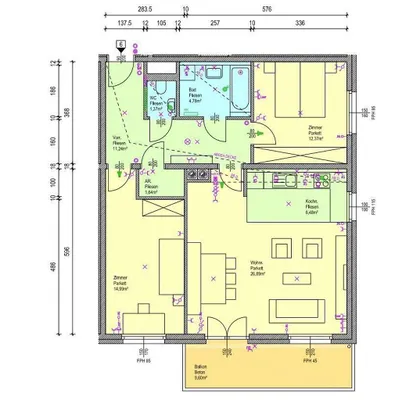 3-Zimmer-Wohnung mieten in Sankt Pölten – 79,76 m², € 1.230 – Bild 13 von 13