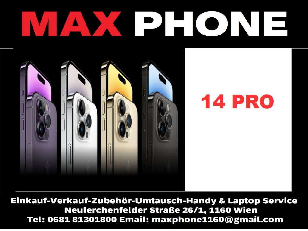 iPhone 14 Pro Max 256 wie neu mit Zubehör!!