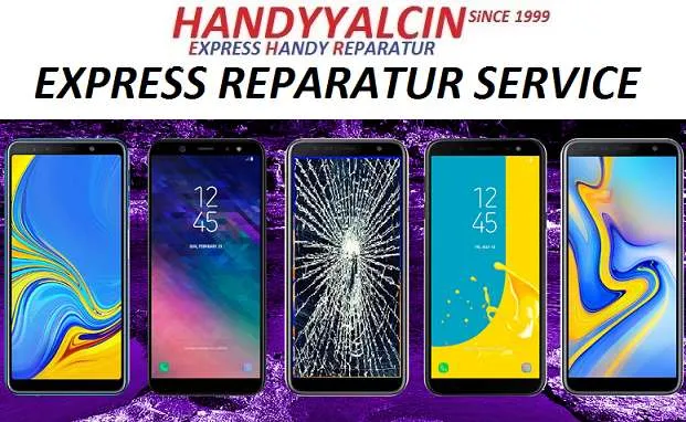 Handy-Reparatur Service Wandaufkleber Vinyl 57x65 Cm Schwarz – Mit Schraubendreher & Werkzeug-Design