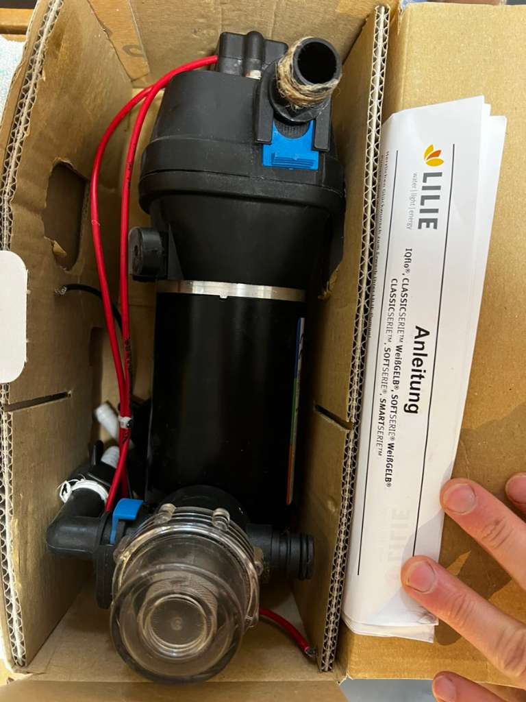 VEVOR Wasserpumpe Hochdruckmembran 12 V, Hochdruck Wasserpumpe 17