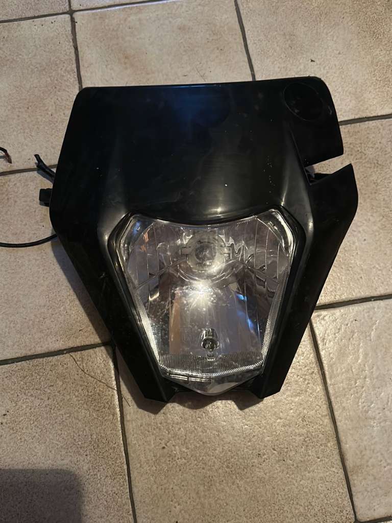 (verkauft) KTM EXC Lichtmaske