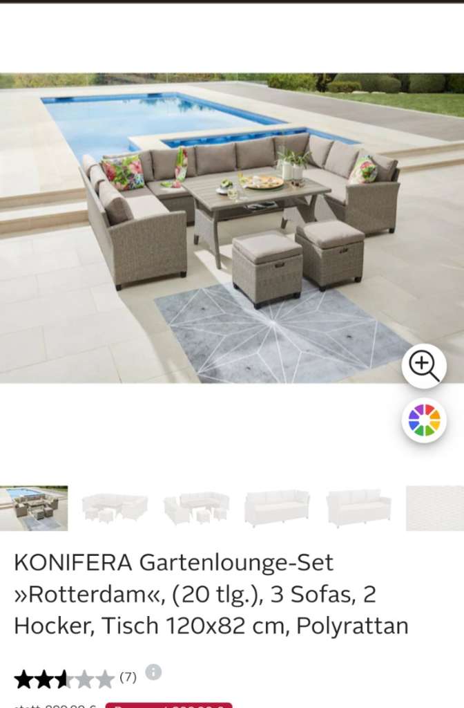 Garten Lounge Rattan, € 399,- (3710 Ziersdorf) - willhaben