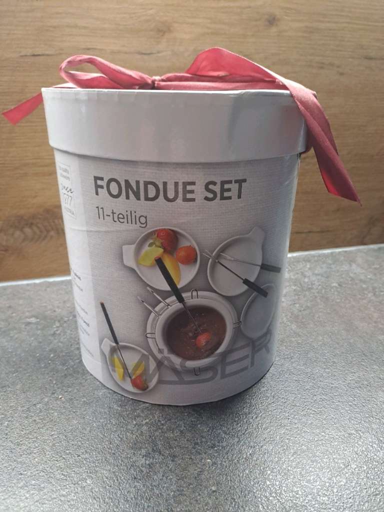 Fondue Set 11-teiig 7,- (9300 Mäser, - € willhaben Altglandorf)
