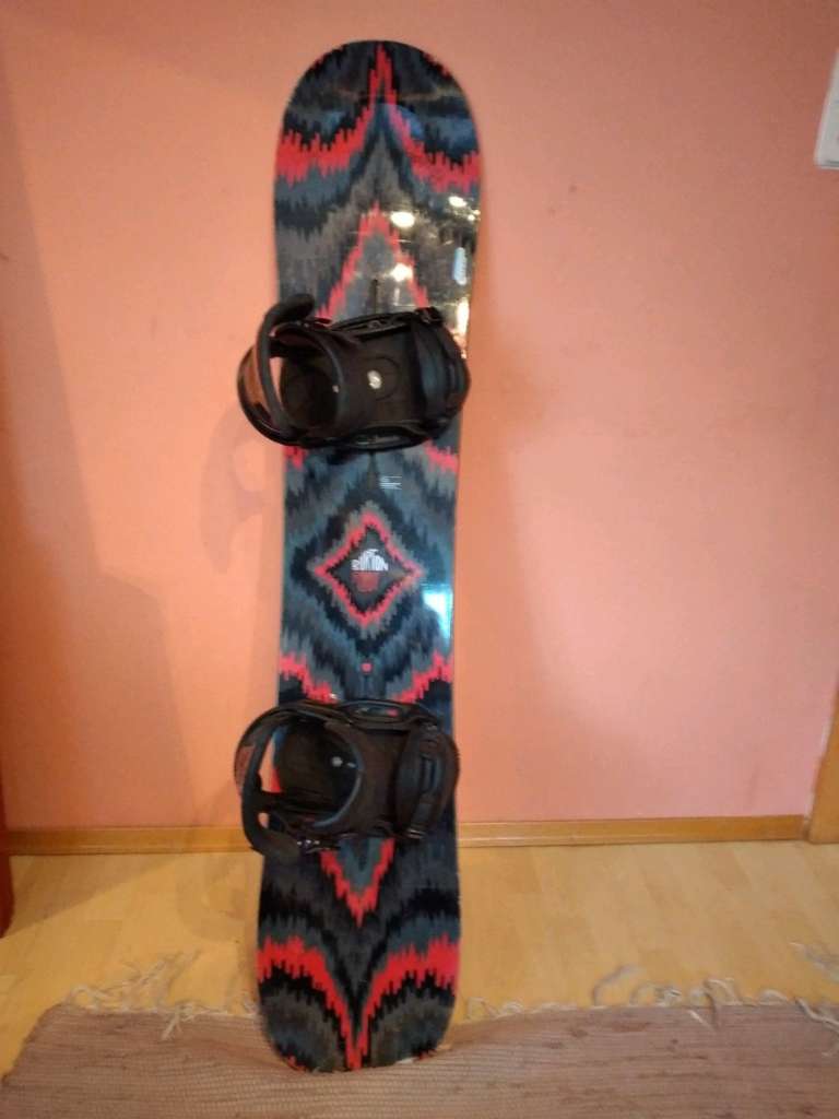 verkauft Snoboard Burton Freestyle Root 144 flat top inkl Burton Bindung