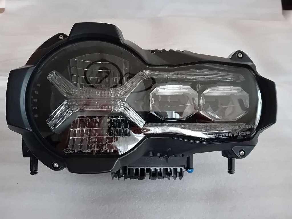 Zusatzscheinwerfer LED für Motorrad Quad komplett Set E