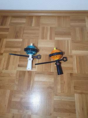 Playmobil Speed Roller blau und orange 9204 + 9203, € 10,- (1160