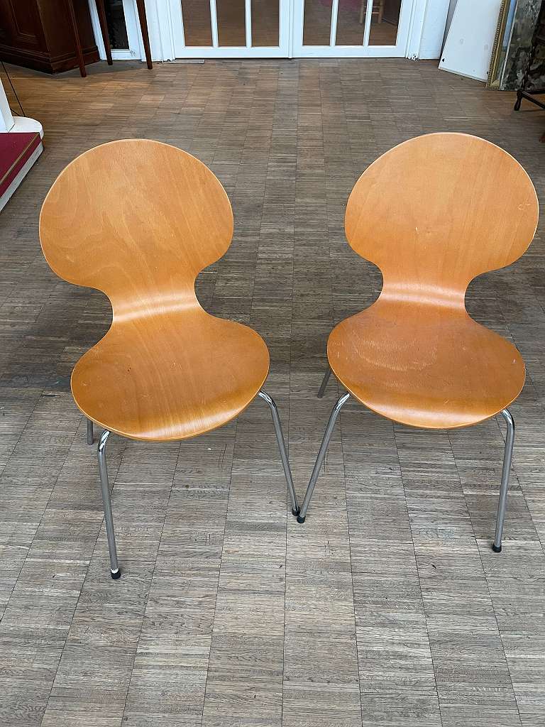 Sessel In Stil von Arne Jacobsen