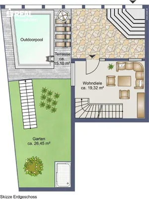 5-Zimmer-Haus kaufen in Mödling – 210 m², € 2.100.000 – Bild 15 von 17
