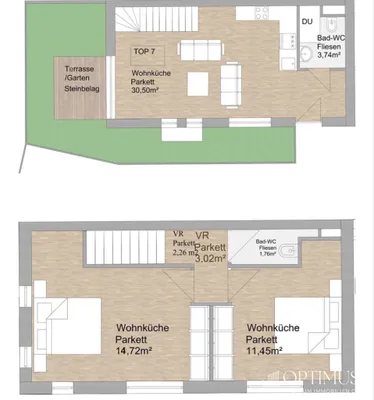 Haus kaufen in Wien – 66,32 m², € 611.260 – Bild 16 von 23