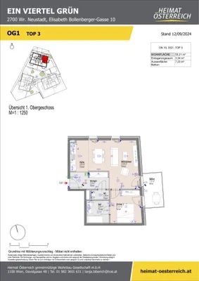 2-Zimmer-Wohnung kaufen in Wiener Neustadt – 55,2 m², € 230.600 – Bild 16 von 20