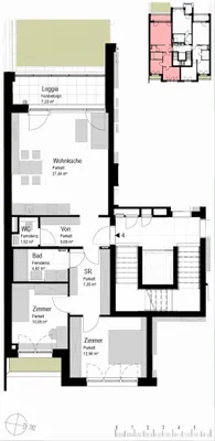 3-Zimmer-Wohnung kaufen in Wien – 69,84 m², € 395.000 – Bild 20 von 20