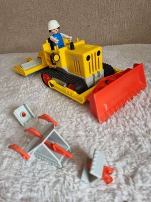 Playmobil 3757 Bulldozer Chantier Travaux Publics – Occasion