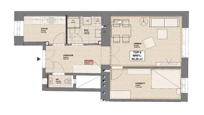 2-Zimmer-Wohnung kaufen in Wien – 50,26 m², € 349.000 – Bild 17 von 17