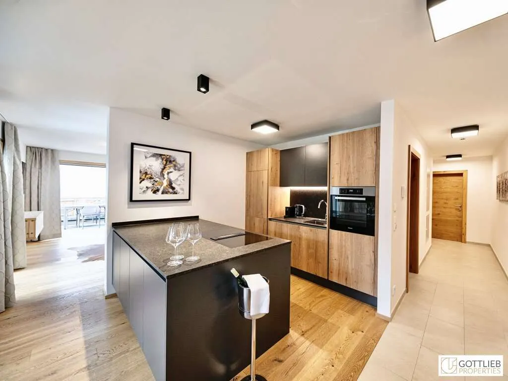 Bestlage Pinzgau mit ca. 6% Rendite! 3-Zimmer-Wohnung mit Südterrasse sowie beheiztem Aussenpool - Ansicht 2