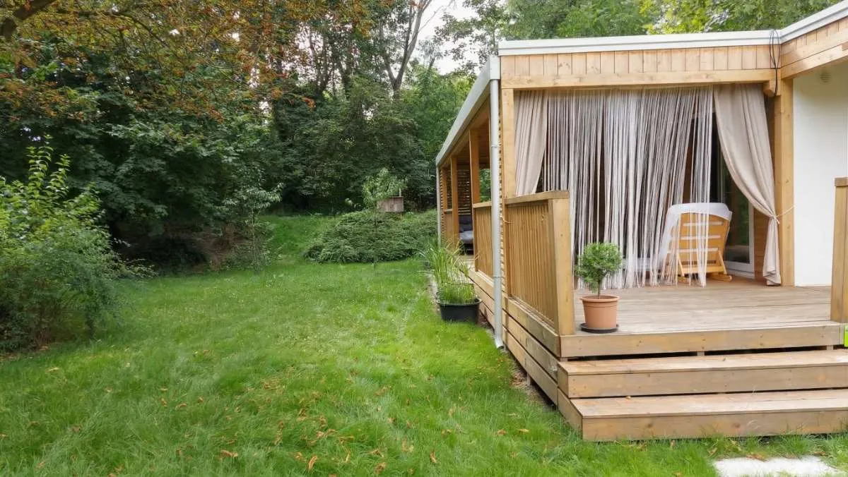 Idyllisches Tiny Haus im Grünen, Nähe Wien, Tulln an der Donau - Ansicht 2