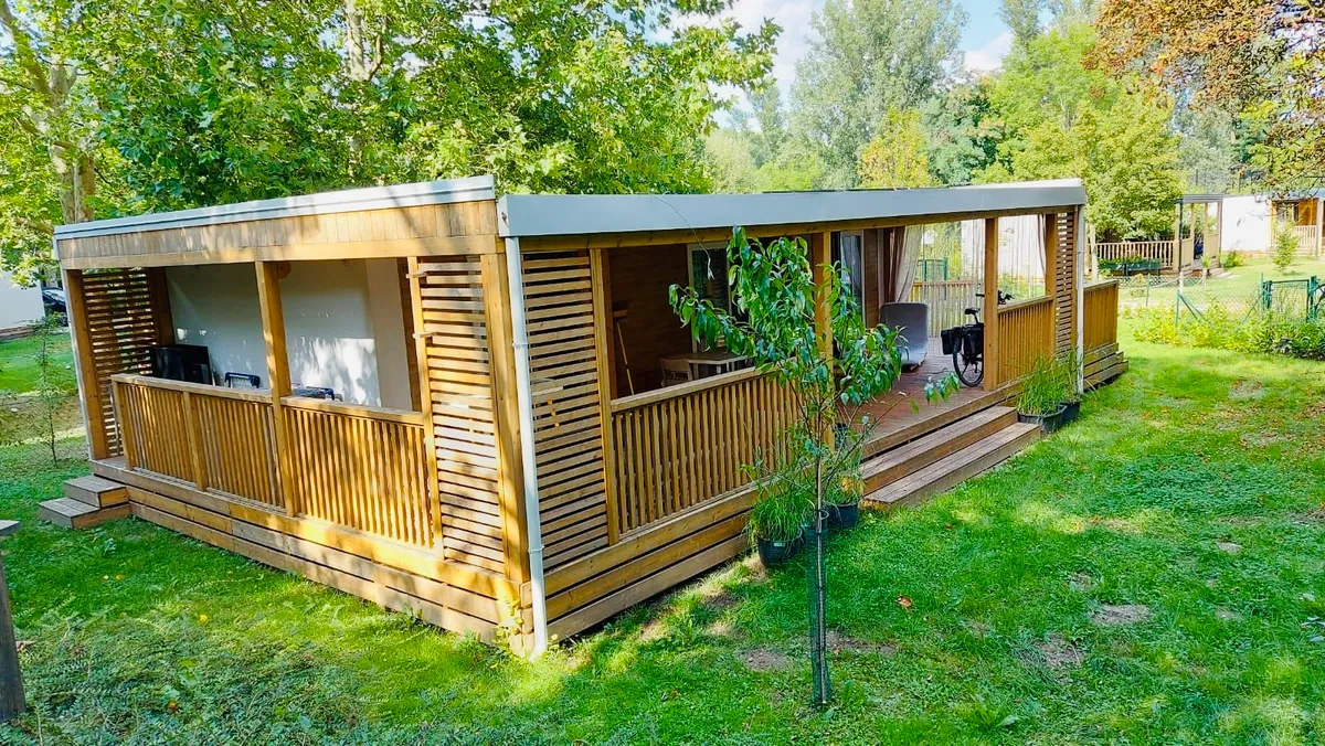 Idyllisches Tiny Haus im Grünen, Nähe Wien, Tulln an der Donau - Ansicht 3
