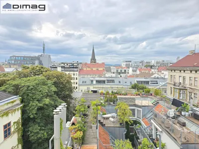 ROOFTOP LIVING ÜBER DEN DÄCHERN WIENS - Exklusive Dachgeschoß-Maisonette mit zwei Terrassen & traumhaftem Rundumblick