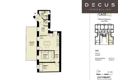 3-Zimmer-Wohnung kaufen in Wien – 59,16 m², € 458.000 – Bild 20 von 20
