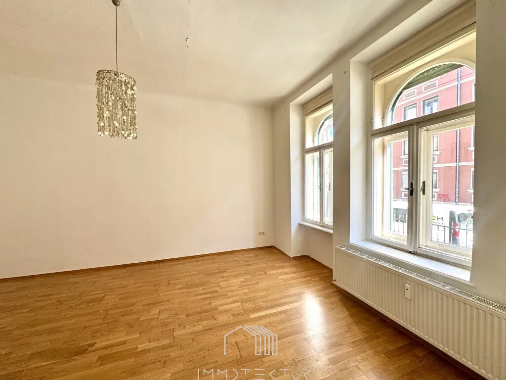 Altbaucharme: Schöne 2-Zimmer-Starterwohnung im Herzen von Graz - Ansicht 2