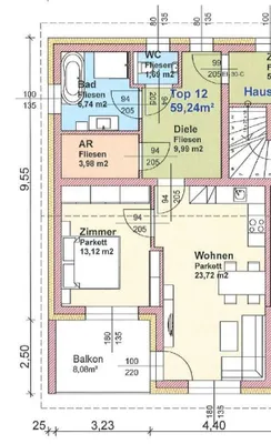 2-Zimmer-Wohnung kaufen in Leibnitz – 59,24 m², € 228.000 – Bild 4 von 4