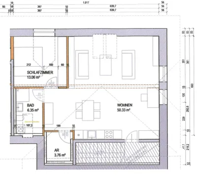 2-Zimmer-Wohnung mieten in Linz Land – 73,5 m², € 947 – Bild 9 von 9