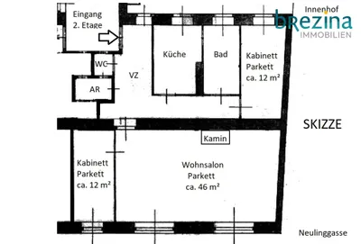 3-Zimmer-Wohnung mieten in Wien – 104,22 m², € 1.900 – Bild 19 von 19