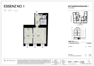 Immobilie kaufen in Wien – 47,25 m², € 462.200 – Bild 19 von 19