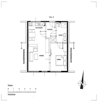 Wohnung mieten in Bruck-Mürzzuschlag – 55,02 m², € 595 – Bild 2 von 2