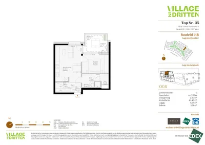 2-Zimmer-Wohnung kaufen in Wien – 43,44 m², € 338.000 – Bild 20 von 20