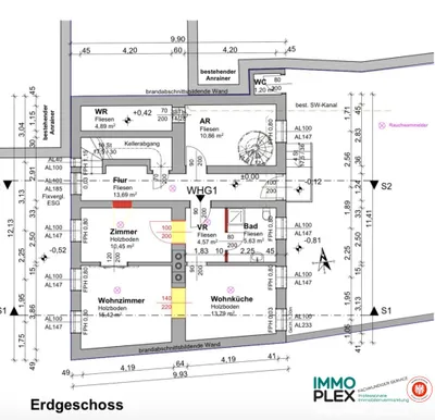 8-Zimmer-Gewerbeimmobilie mieten in Horn – 223 m², € 2.979 – Bild 20 von 22