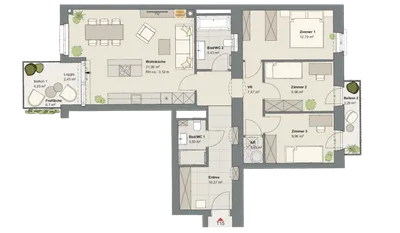 4-Zimmer-Wohnung kaufen in Wien – 98,15 m², € 790.700 – Bild 9 von 9