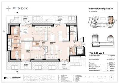 Immobilie kaufen in Wien – 135,81 m², € 1.560.700 – Bild 12 von 14