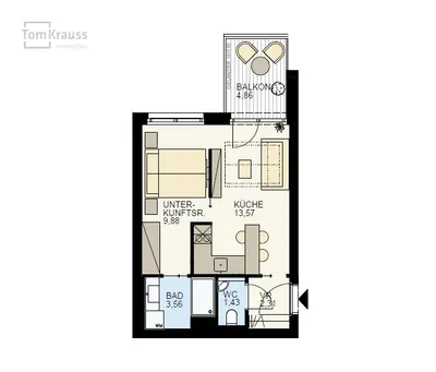 2-Zimmer-Wohnung kaufen in Wien – 30,75 m², € 262.200 – Bild 13 von 14