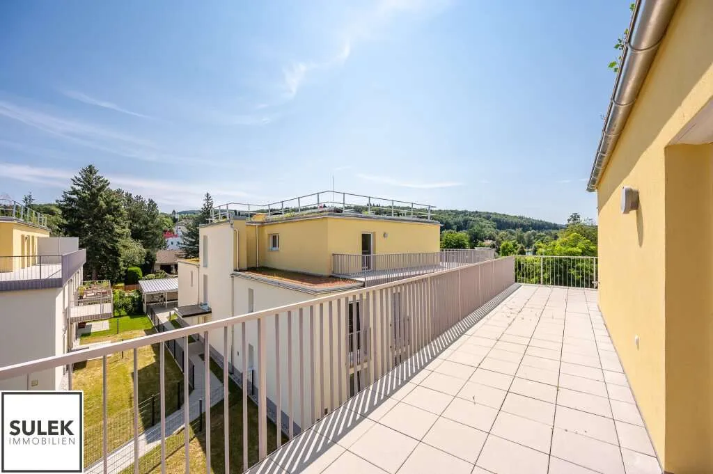 Neulengbach | Erstbezug | Miete | Haus 3 - Top 10 | 3 Zimmer Dachgeschoß mit 48 m² Terrasse – pohled 3