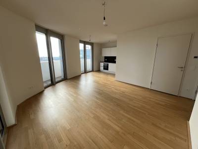 BelView Apartments: 2-Zimmer-Wohung mit fantastischen Blicken über Wien aus dem 15. OG - zu mieten in 1100 Wien – Bild 2