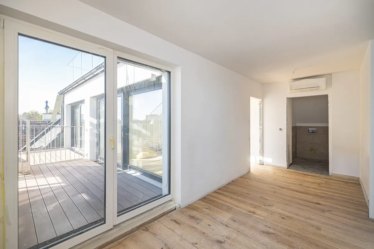 Sommerbonus bis 31.7.: DACHERSTBEZUG: Maisonette mit Terrasse + Dachterrasse sowie Wienblick - Ansicht 2