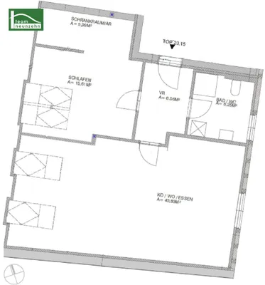 2-Zimmer-Wohnung mieten in Graz – 77,81 m², € 738 – Bild 13 von 13