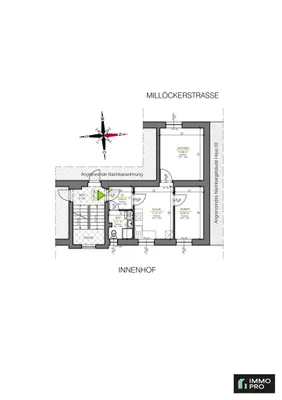 2-Zimmer-Wohnung mieten in Klagenfurt – 41 m², € 469 – Bild 6 von 6
