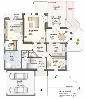 8-Zimmer-Haus kaufen in Klagenfurt Land – 327 m², € 780.000 – Bild 50 von 52
