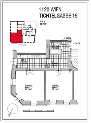 2-Zimmer-Wohnung kaufen in Wien – 68,49 m², € 214.000 – Bild 12 von 13