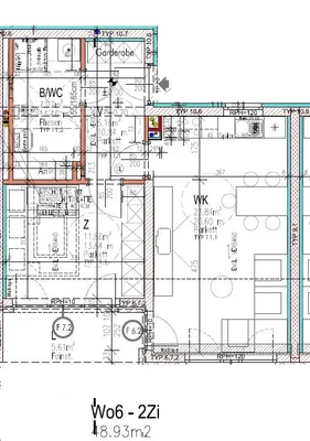 2-Zimmer-Wohnung mieten in Hartberg-Fürstenfeld – 48,9 m², € 595 – Bild 2 von 2