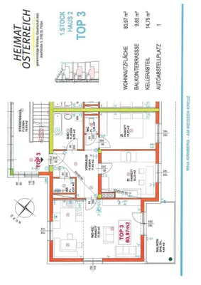 3-Zimmer-Wohnung mieten in Melk – 81,16 m², € 761 – Bild 19 von 19