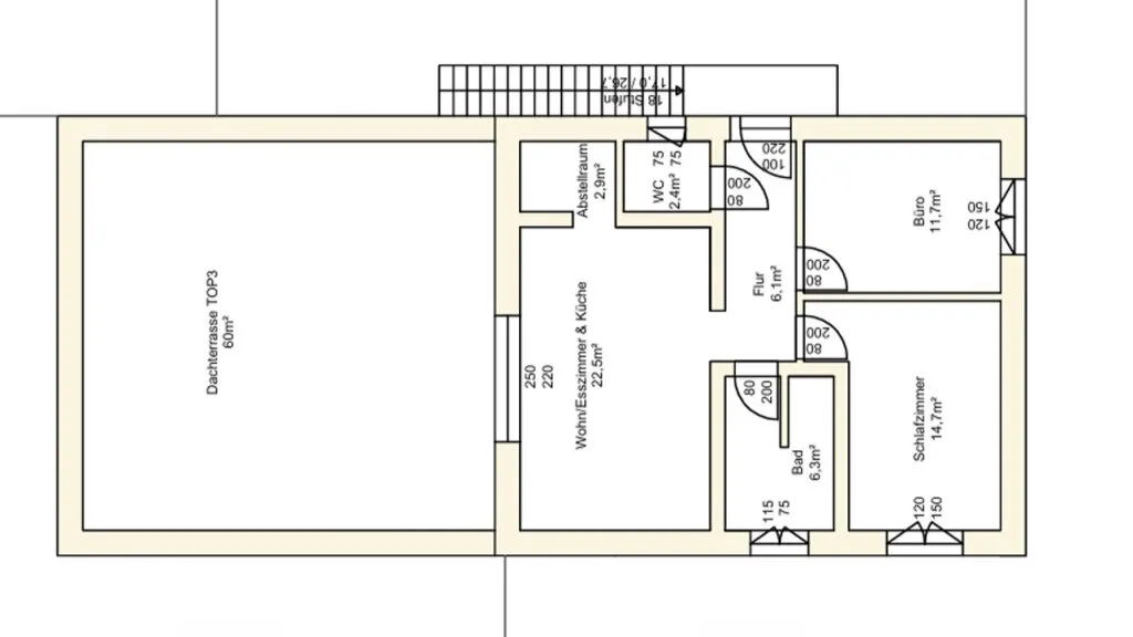 Wohnung – Munderfing, Wiesenham - Ansicht 2