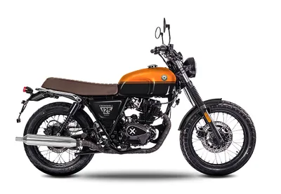 Brixton Cromwell 125 ABS California Orange/Titan Black